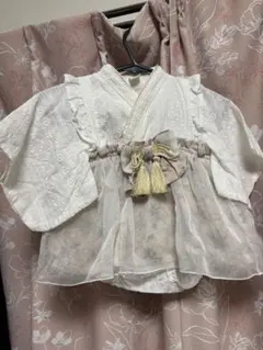 バースデー　ベビー袴　ホワイト70 コトリ　cottoli ひな祭り