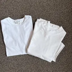 Veritecoeur 2枚　半袖 Tシャツ 白　まとめ売り　春 夏のサムネイル