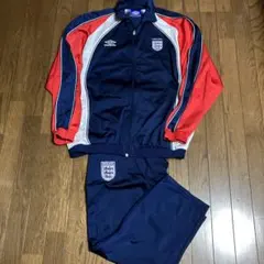 希少　アンブロ　イングランド代表　トラックスーツ　トレーニングスーツ　ジャージ