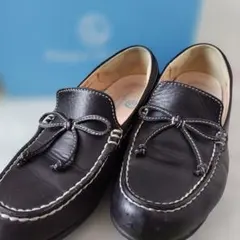 リーガルウォーカー リボンローファー 黒24cm ☆軽量　☆ウォーキング