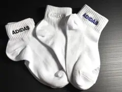 アディダス スニーカーソックス　3足　23-25