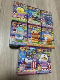 あつまれアンパンマン指人形　お祭り　夏祭り　8種類