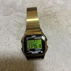 本日限定値下げ‼️TIMEX デジタル腕時計 ゴールドのサムネイル