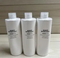 無印良品 敏感肌用薬用美白化粧水　高保湿タイプ（大容量）４００ｍＬ×3のサムネイル