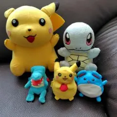 ポケモン トミー ぬいぐるみ レトロ ヒトカゲ ピッピ フシギダネ