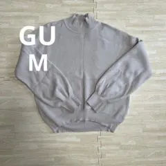 GU ハイネックニット セーター