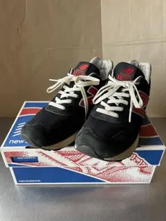 New Balance ニューバランス1400 ブラック/レッド 27cm