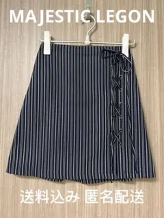 【美品】MAJESTICLEGONマジェスティックレゴ アソート編み上げスカート