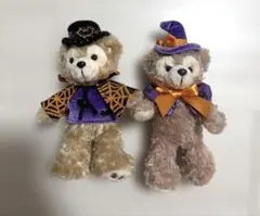 ダッフィー シェリーメイ ぬいぐるみバッジ ぬいぐるみキーホルダー ハロウィン