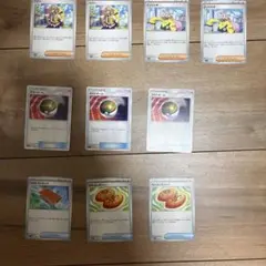 ポケモンカード ペパー×ナンジャモ×2なかよしポフィン×2ネストボール×3