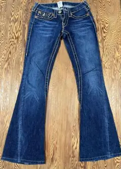 TRUE RELIGION RAINBOW JOEY フレアパンツ 24インチ