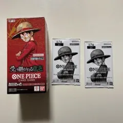 ワンピース カードゲーム 受け継がれる意志　24パック　プロモ2枚