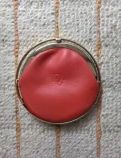 Christian Dior がま口 コインケース レッド 赤 ヴィンテージ