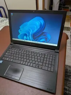 ホームワークに！dynabook ノートPC ブラックのサムネイル