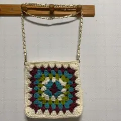 ハンドメイド　ショルダーバック