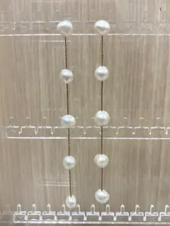 パールピアス　5連