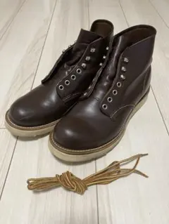 ☆箱付★貴重97s四角犬タグ★REDWING8160チョコレートクローム27cm ☆箱付☆貴重97s四角犬タグ☆REDWING8160チョコレートクローム27cm