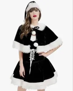 ブラックサンタ コスチューム クリスマス