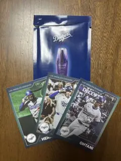 ロサンゼルス　ドジャース トレーディングカードセット　大谷翔平　Decorte