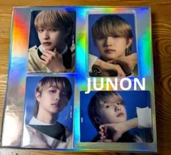 BE:FIRST 空 特典クリアステッカートレカABC4セットJUNONジュノン