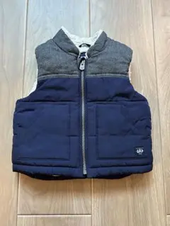GAP ベビー 中綿ベスト アウター ネイビー 紺