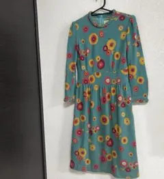 USA製　古着　レトロ　ニットワンピース　7号