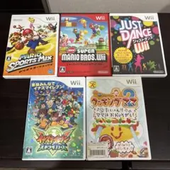 Wii ソフト3本＆ヌンチャクセット - メルカリ