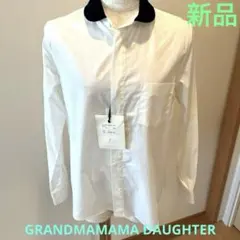 新品GRANDMA MAMA DAUGHTER レディースホワイトシャツLサイズのサムネイル