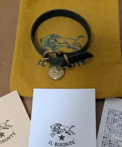 I*'様 IL BISONTE グリーン　レザーブレスレット