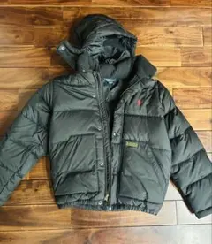 ラルフローレン　ダウンジャケット　ブラックS(8)140