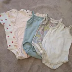 H&M ベビー肌着 5点セット　オーガニックコットン