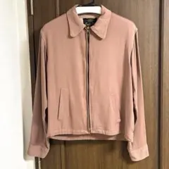 50s servalジップ レーヨンギャバジンジャケット - メルカリ