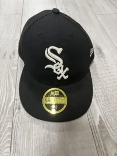 【最終値下げ】New Era 59FIFTY ホワイト・ソックス キャップ