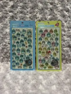 しずくちゃん　シール　2種セット