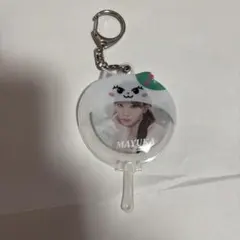 NiziU マユカ　ルキャ　缶バッジ　キーホルダーセット