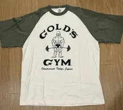 ゴールドジム　ラグランTシャツ　L キャメル ゴールドジム ラグランTシャツ M/XL グリーン - メルカリ