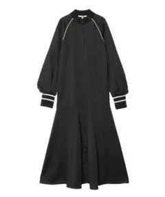 ジャージーワンピース ロングワンピース