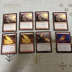 MTG 炎の印章 Foil ４枚セット 日１英３ ディセンション USED MTG 炎の印章 Seal of Fire 英1 枚 日3枚 - メルカリ