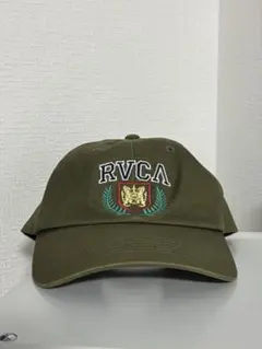 RVCAカーキキャップ