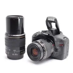 Canon EOS Kiss X3 18-55mm 望遠ズーム付き ダブルレンズ - メルカリ