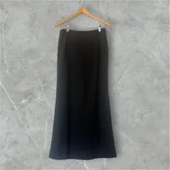 Yohji Yamamoto ロングスカート ⭐︎ブラックXS バックジップのサムネイル