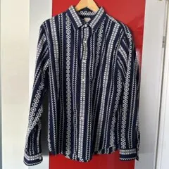 COOTIE GLORY BOUND 長袖シャツ XL ネイビーのサムネイル