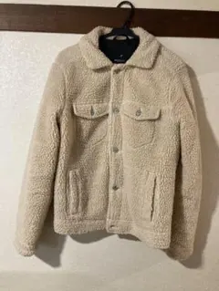 Hollister フリースジャケット ベージュ