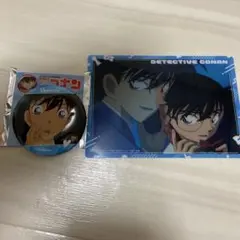 名探偵コナン　トレーディングビッグクリアカード　缶バッジ　セット