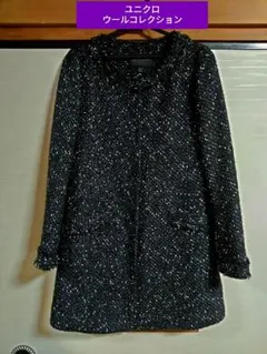 ユニクロ コート ウール コレクション レディースM