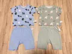 UNIQLO ベビー 夏 半袖 パジャマ 2点セット 80cm