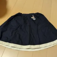 ネイビー フレアスカート 100cm~