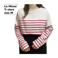 Le Minor ルミノア ボーダーカットソー tシャツ バスクシャツ フランス