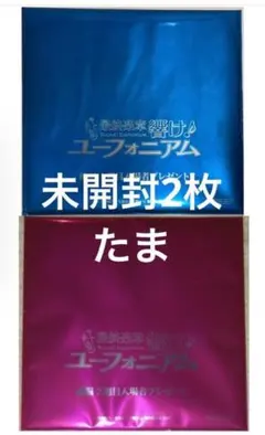 ユーフォニアム 特典 2週目 スタンドビジュアルカード 未開封 2枚