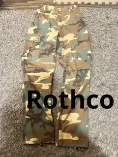 シンプル◎シルエット◎ロスコ　カモフラ　カーゴパンツ　迷彩